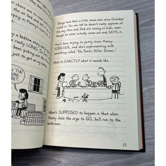 Diary of a Wimpy Kid Book Lot of 3 Hard Luck 3rd Wheel Old School Jeff Kinney HC - Picture 3 of 10